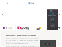 Tablet Screenshot of iqminds.com